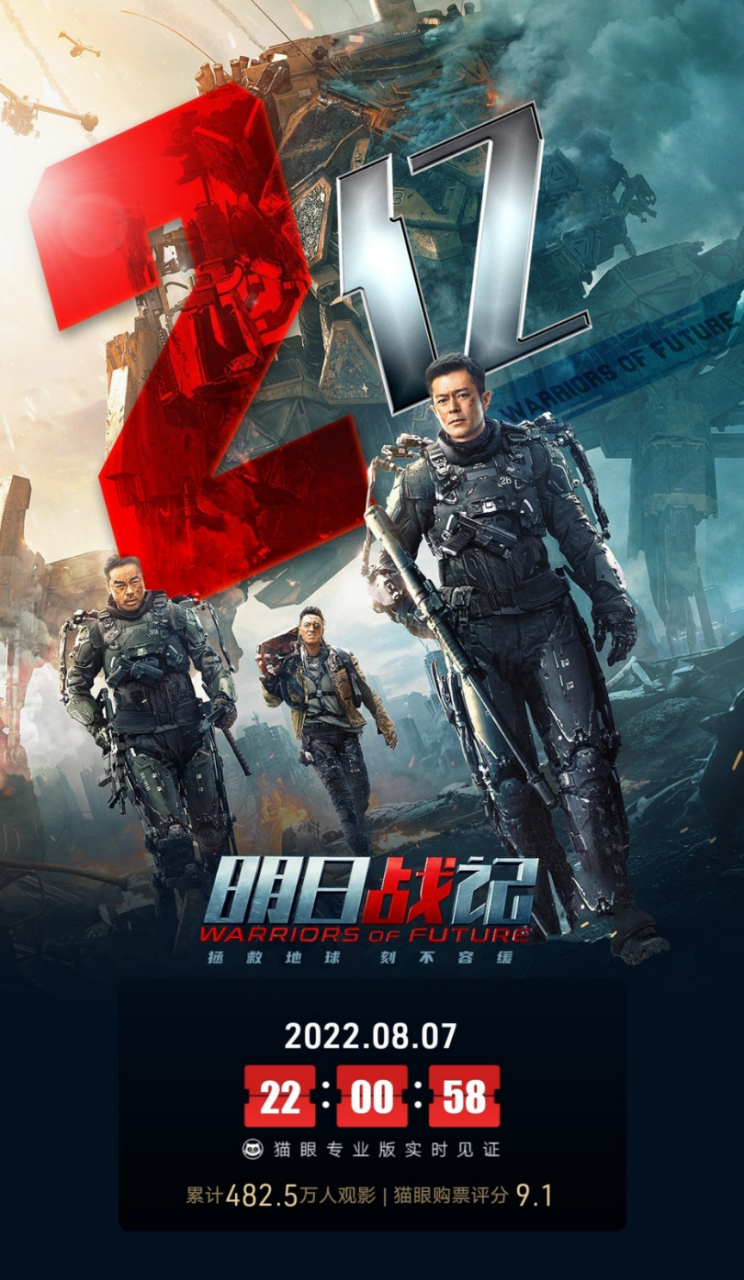 探索华语科幻电影多元化 古天乐监制影片《明日战记》IMAX首映