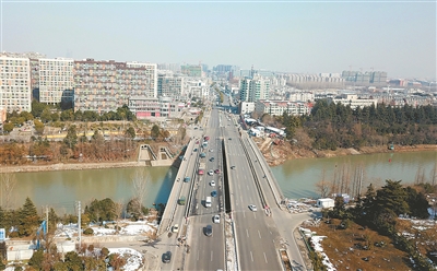 南京宁丹路铁心桥改扩建工程基本竣工