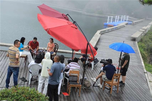 久仰大名天柱山 “周群带你游潜山”完美开播