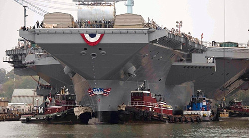 外媒：美军最昂贵航母“福特号”仍不适合作战