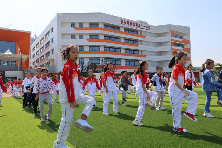 西安高新区第三十一小学举行2022学年第一学期迎新活动