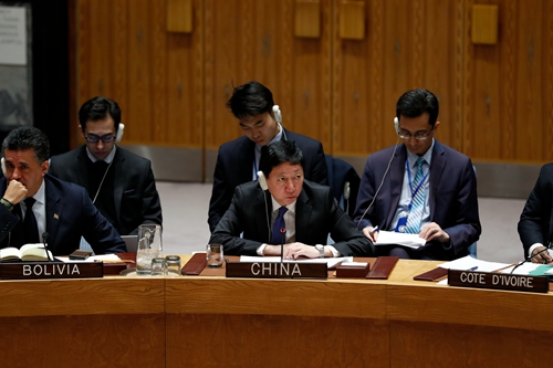 中國代表表示支持設立新化武調查機制調查敘化武事件