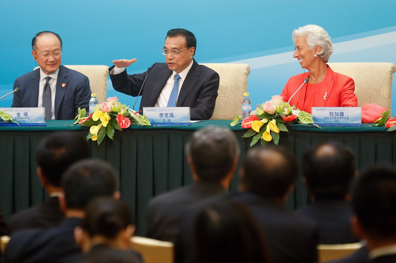 李克強：促進中國和全球經濟共同強勁、可持續、平衡增長