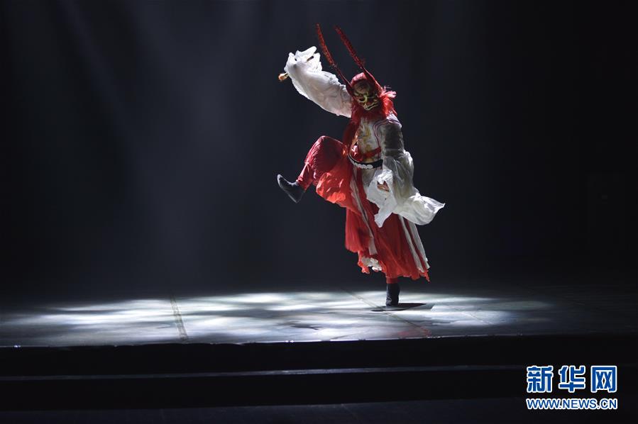 中國非遺舞劇《儺·情》亮相阿爾巴尼亞