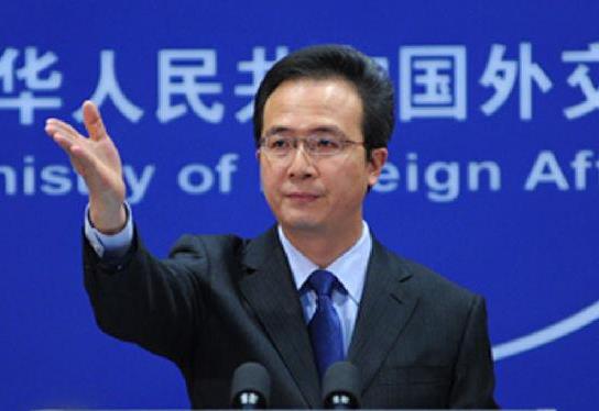 外交部發言人洪磊就任中國駐芝加哥總領事