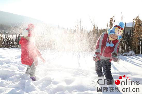 图片默认标题_fororder_水印孩子们打雪仗。摄影 张琪
