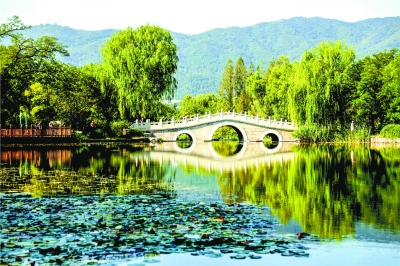 迈向天蓝地绿水清的美丽北京
