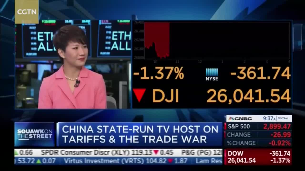 央视主播刘欣接受CNBC采访发出中国声音- 海峡飞虹移动版