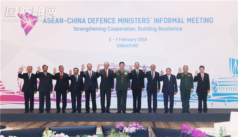 第八次中國－東盟防長非正式會晤在新加坡舉行