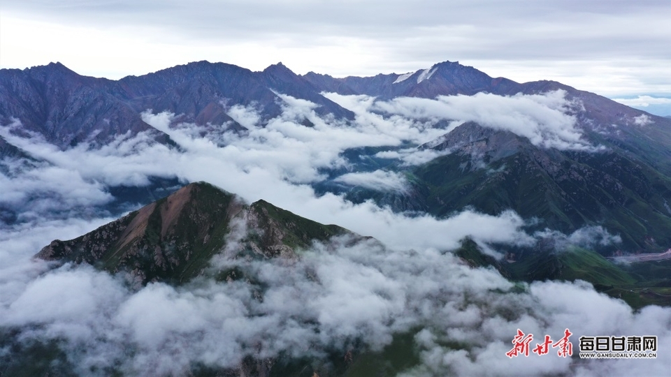 【視界】雨後張掖肅南縣大河鄉美若仙境_fororder_4