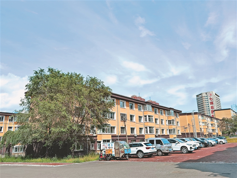 七台河:桃山區老舊小區改造 幸福感原地升級