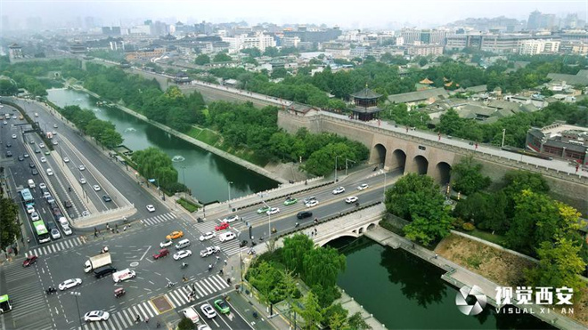 （转载）西安城墙这四座城门终于有门楣了！_fororder_1