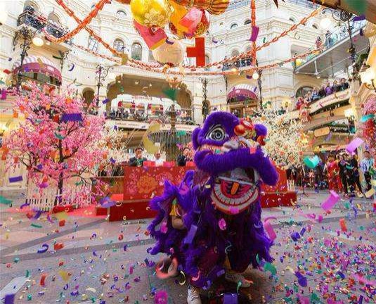 中国农历新年欢乐祥和的喜庆气氛在这些地区弥漫开来_fororder_timg