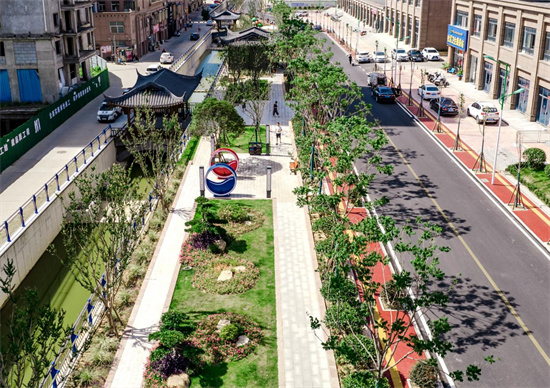 【原创】信阳市平桥区：“游园绿地+” 让城市功能提档升级_fororder_图片2