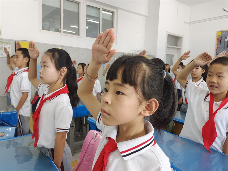 西安航天基地：新學期新氣象 航天學子開學啦_fororder_航天五小1