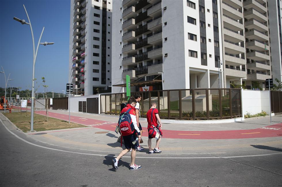 俄罗斯体操队里约备战