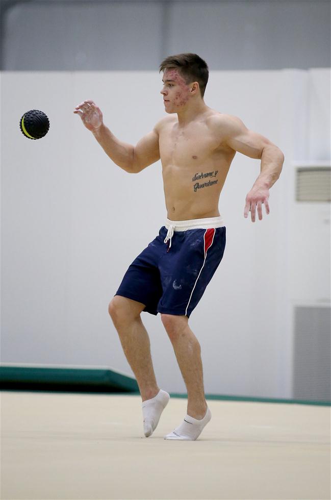 俄罗斯体操队里约备战