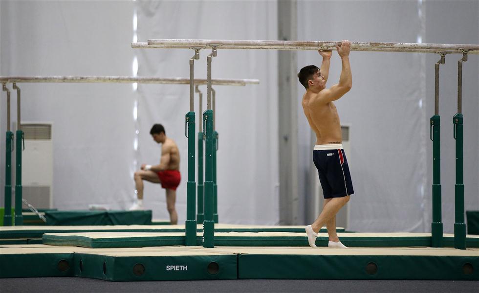 俄罗斯体操队里约备战