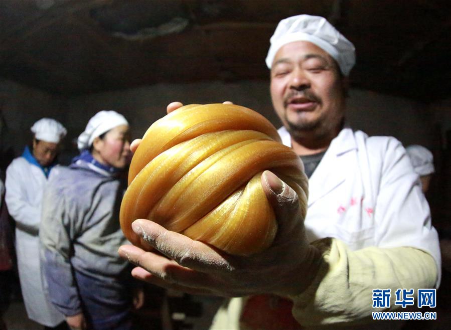 江西峡江：丝糖飘香年味浓