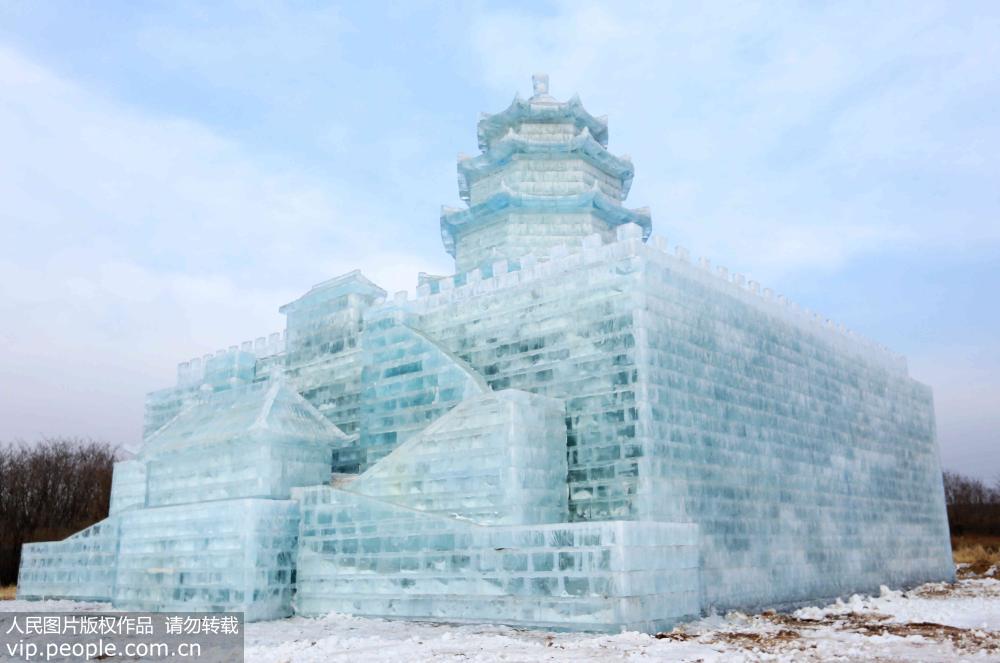 2018中国沈阳国际冰雪节 展出冰雕作品达500余座