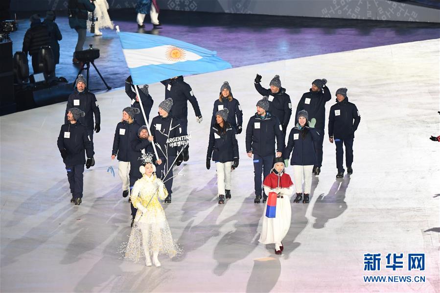 平昌冬奥会举行开幕式组图