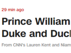 美媒：威廉夫妇继承“康沃尔公爵及康沃尔公爵夫人”头衔