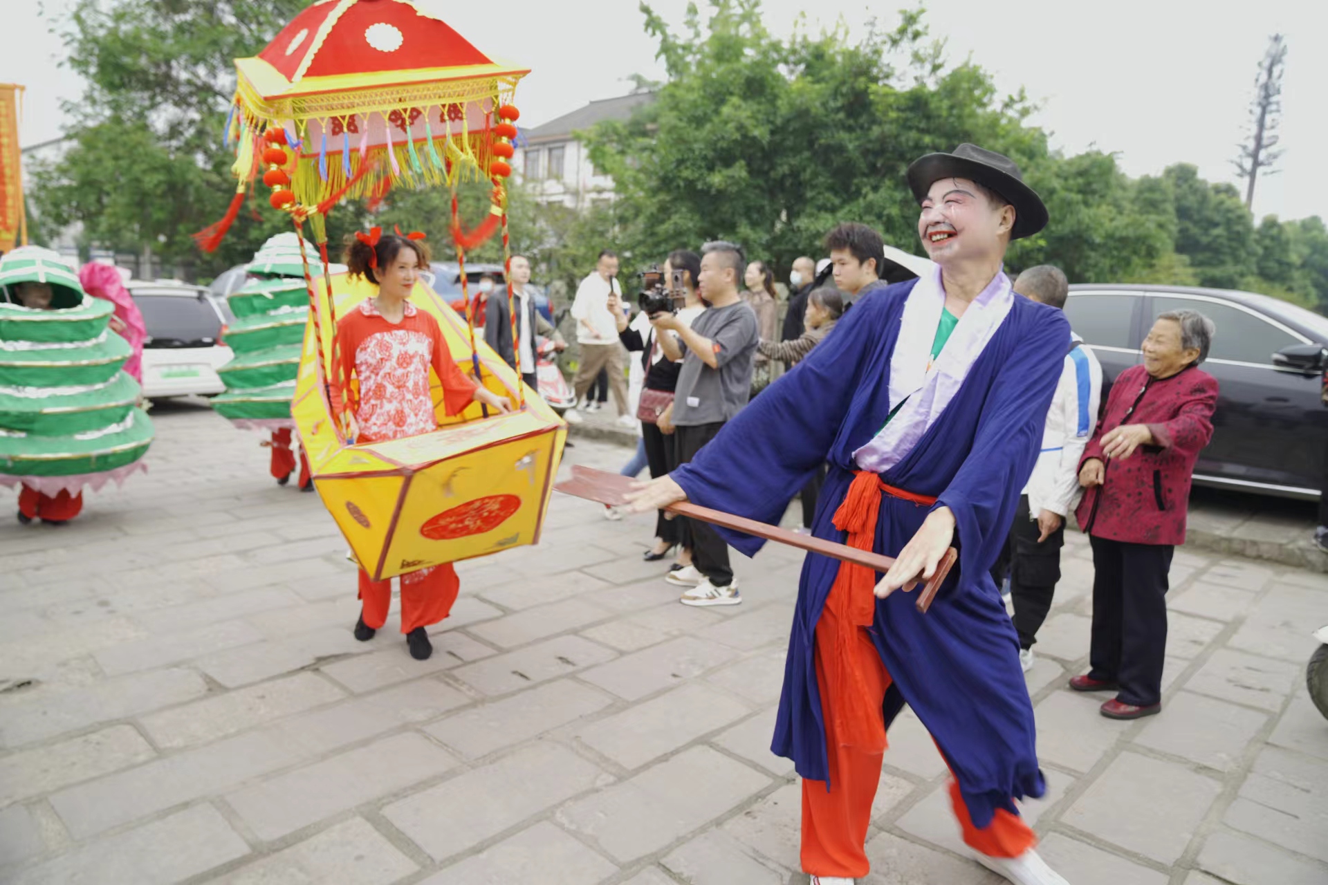 德阳旌阳区：国庆近郊“微度假” 孝泉古镇20余项精彩活动热闹上演_fororder_3