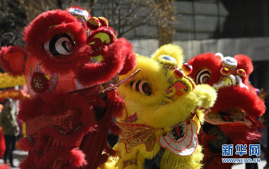 欢庆社火年味浓