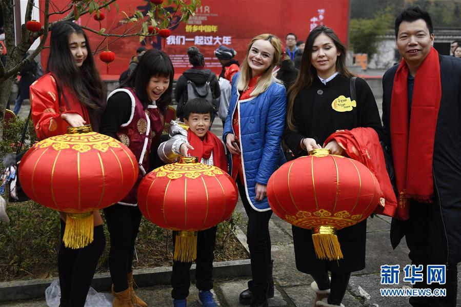 浙江：國際友人“僑鄉過大年”