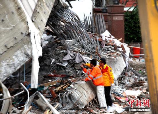 花莲地震搜救停止 最后2名失联大陆游客确定罹难