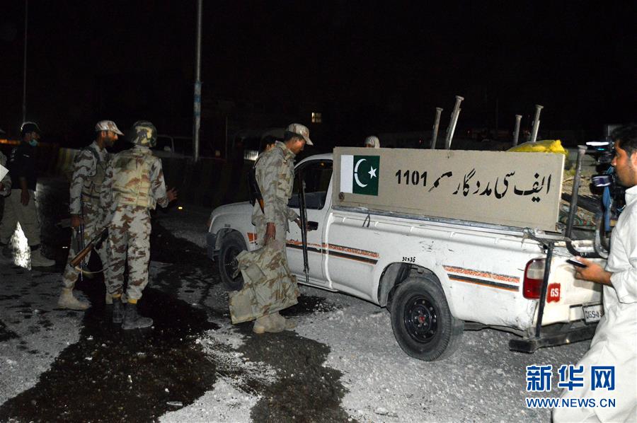 巴基斯坦一边防部队车队遭炸弹袭击8人受伤