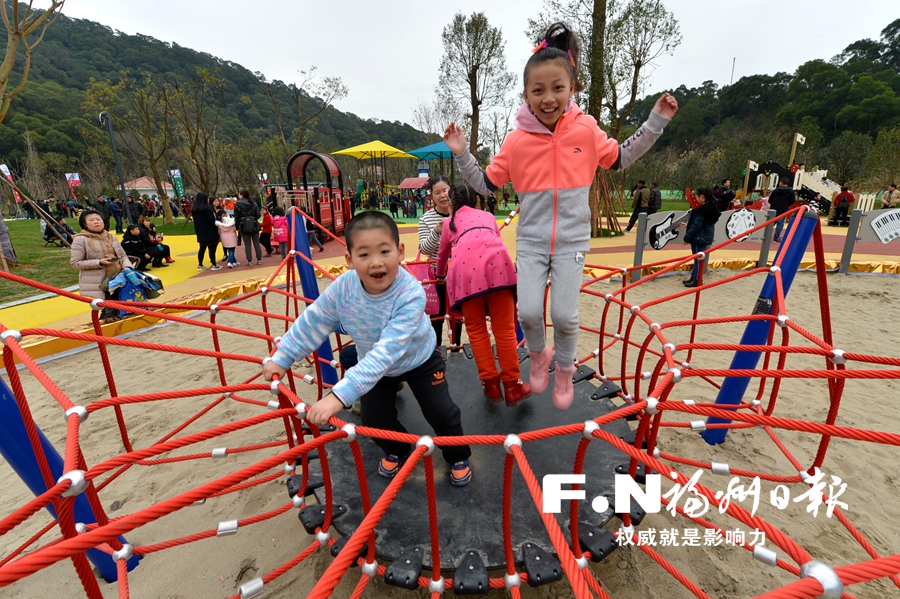 【高清图4】【滚动新闻】马尾天马山生态公园：船政元素多　管理"高智商"