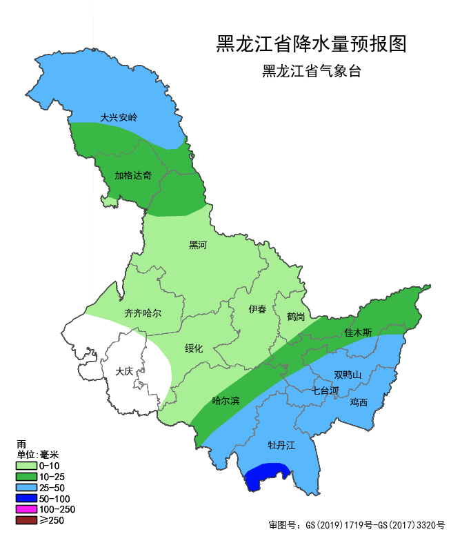 受台风“梅花”影响，黑龙江省这些地方降雨降温