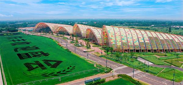 成都新津：赏天府农博园别样“丰”景_fororder_大田景观-供图-成都新津区委宣传部
