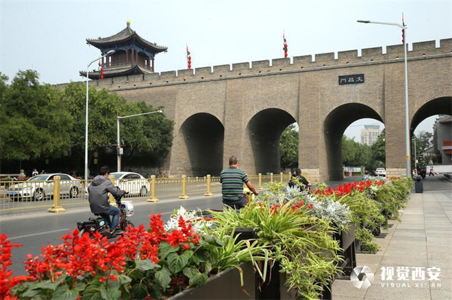 （转载）西安城墙这四座城门终于有门楣了！_fororder_3