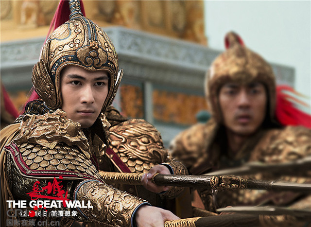 电影《长城》由中国电影股份有限公司,乐视影业,传奇影业,环球影业