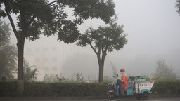 【武威】武威凉州区现入秋以来首场平流雾天气