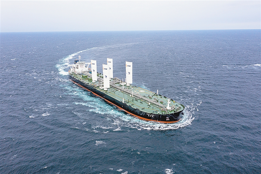 大船集团交付第二代风帆VLCC_fororder_11