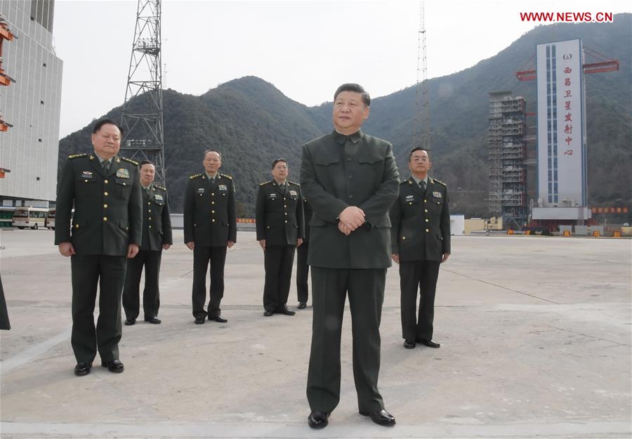 Xi visits BeiDou-3 launch site, extends festival greetings to all servicemen