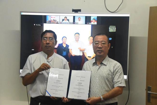 湖南三一工业职业技术学院与缅甸仰光职业技术学院合作签约_fororder_图片1