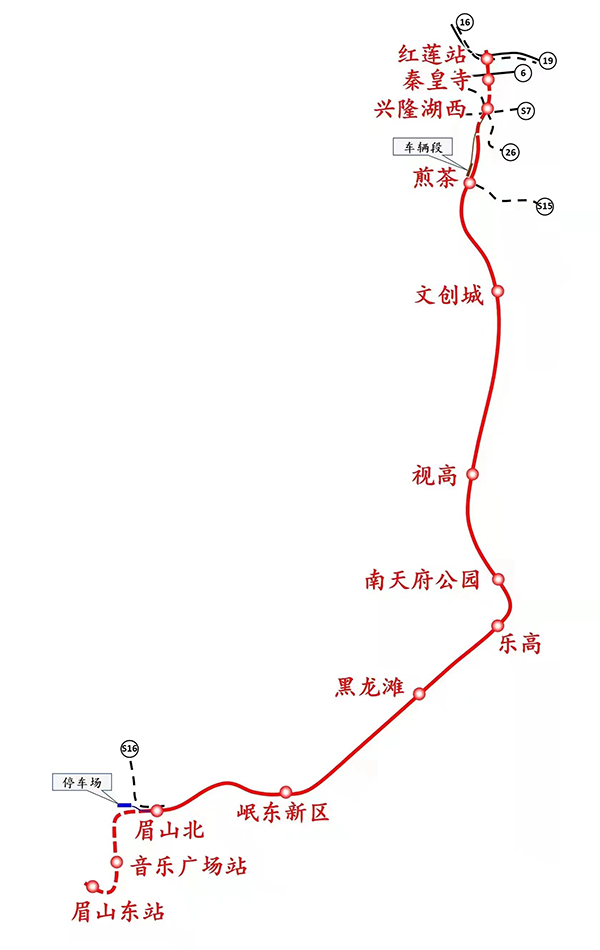 成眉市域铁路S5线眉山段正式开工_fororder_成眉市域铁路S5线站点图-供图-眉山市委宣传部