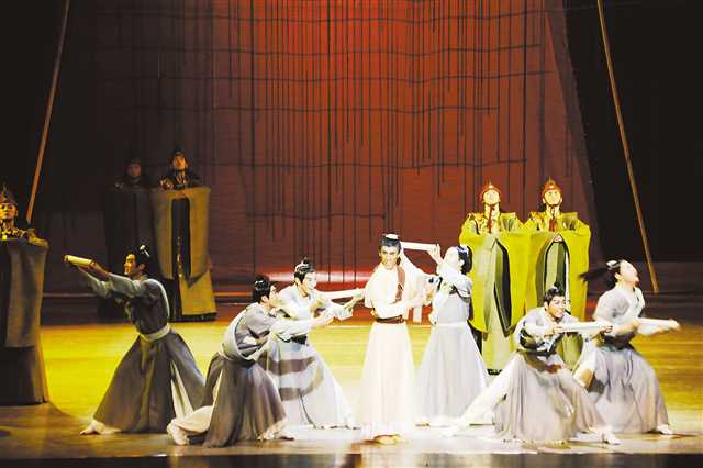 【文化 圖文】重慶市歌舞團舞劇《杜甫》惠民演出