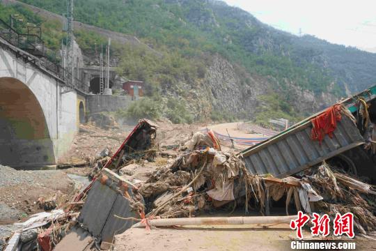 訪河北井陘重災區：河道處房屋損毀嚴重 村民開啟家園重建路
