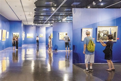 “一帶一路”藝術行——俄羅斯油畫名家南寧邀請展在南寧博物館開展