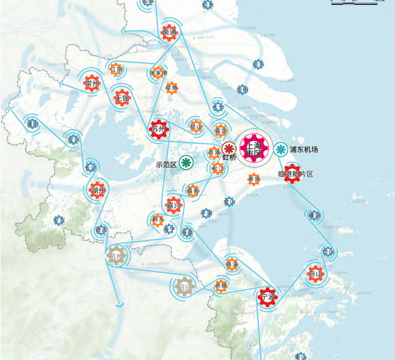 重磅！上海大都市圈空间协同规划发布，宁波为综合性全球城市_fororder_13