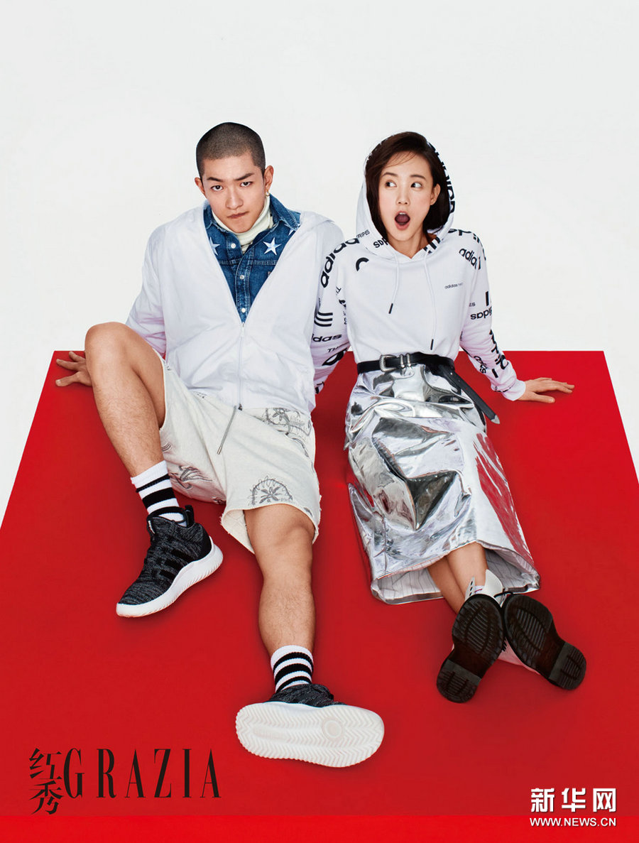 李一桐屈楚蕭登雜誌封面 天生敢愛不懼前路