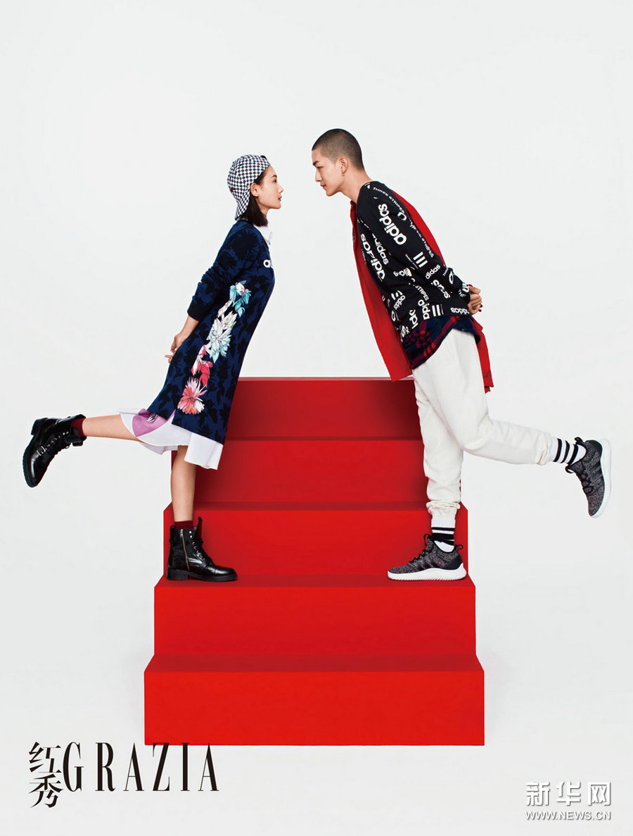 李一桐屈楚蕭登雜誌封面 天生敢愛不懼前路