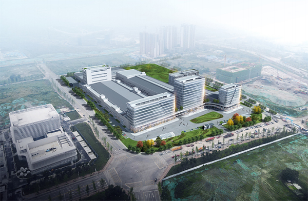 拼经济抓建设|成都高新——郫都合作共建区重大产业化项目集中开工 总投资超150亿元_fororder_东材科技·成都创新中心及生产基地项目设计效果图-供图-成都市郫都区委宣传部-