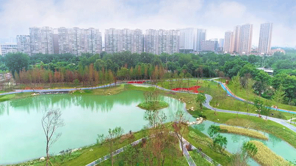 “生態品貌 文化品味” 成都金牛區沙河源公園開園 “生態品貌 文化品味” 成都金牛區沙河源公園開園