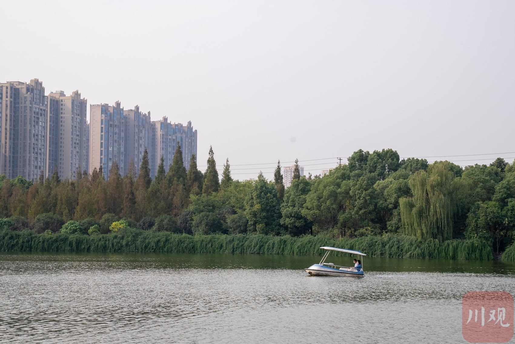 （轉載）十步十景 成都南湖公園的“塞納河畔”景觀